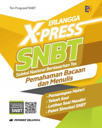 Image of Erlangga X-Press SNBT : Pemahaman Bacaan dan Menulis