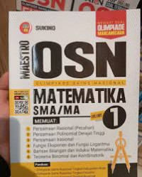Image of MAESTRO OSN MATEMATIKA VOLUME 1